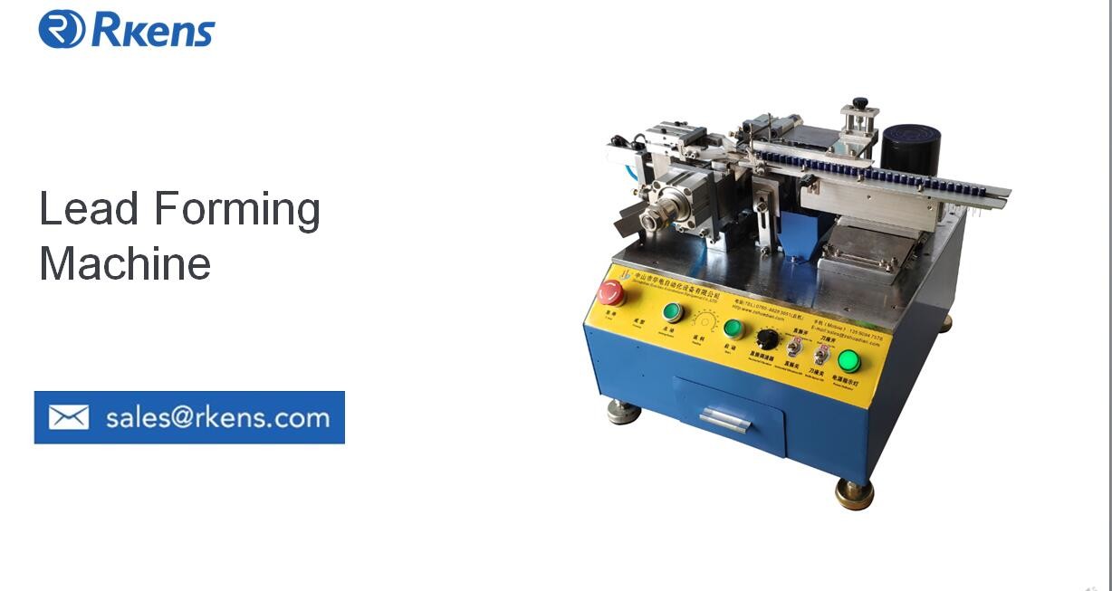 Best RS-901K Semi-automatic radial components lead bending 90 degree machine wholesale