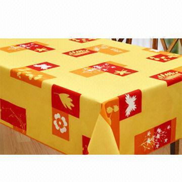 Best Table linen, made of 100% polyester waterproof printing wholesale