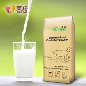 China 25kg Edible Grade Deminaralized Goat Milk Whey Powder on sale