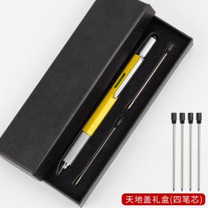 China Multi-Functional Six In 1 Tool Pen Climbing Buckle  Screwdriver Stylus Pen Gradienter on sale