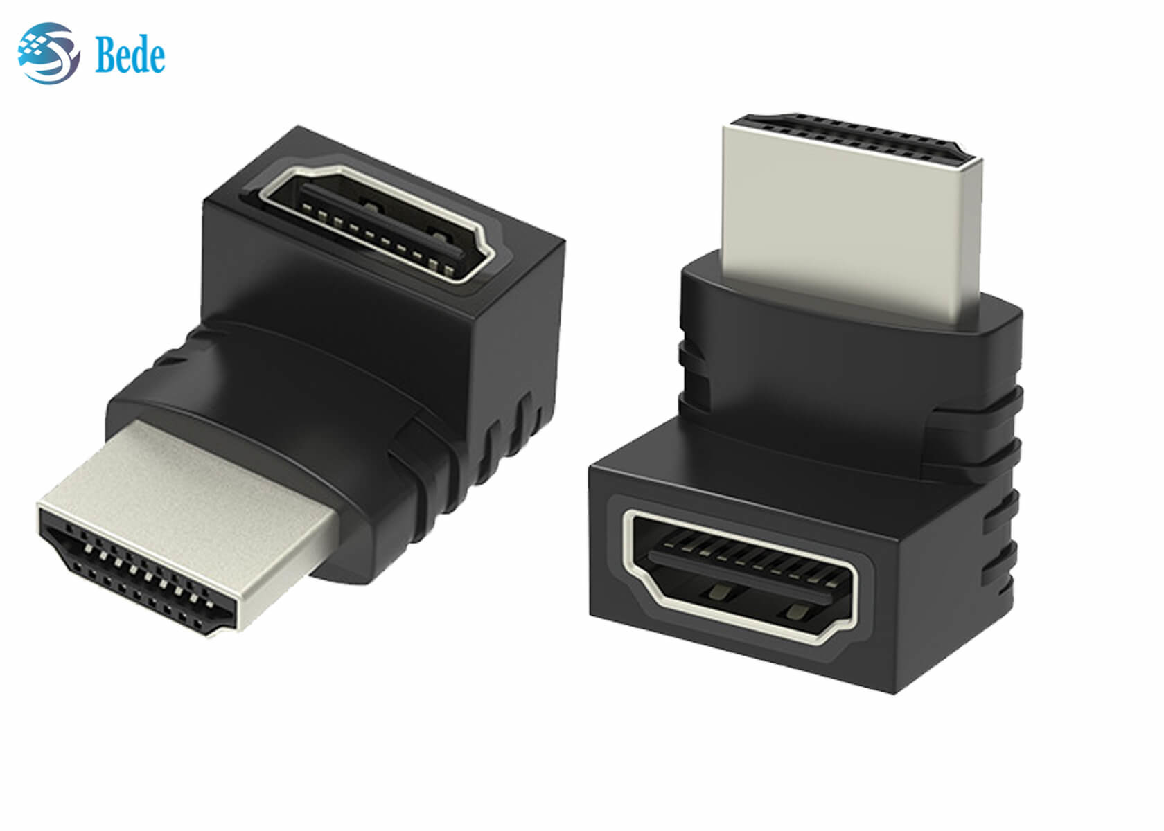 China 270 90 Degree Right Angled HIMD Extender , A Male To A Female HDMI Converter on sale