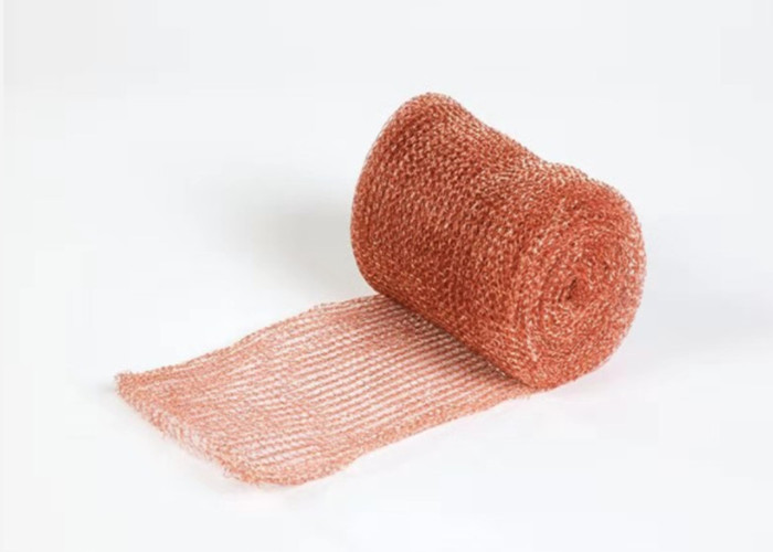 China ODM Dust Removal Knitted Copper Wire Mesh For Oil Gas Separation on sale