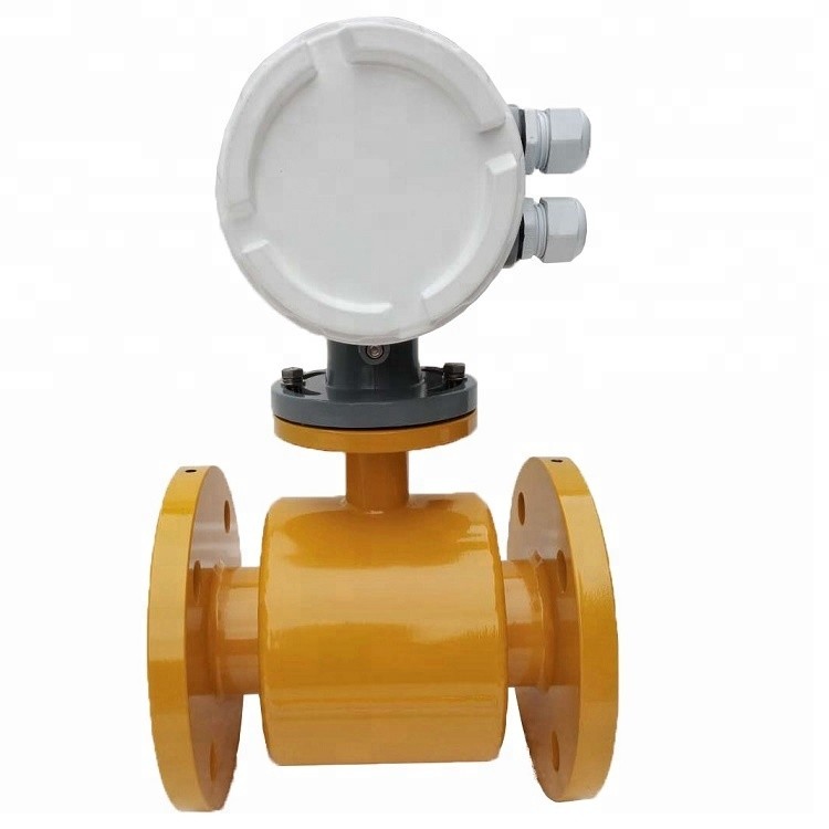 Best Sewage Water Flange Electromagnetic Flow Meter With PTFE Liner wholesale