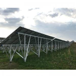 Solar PV Panel Ground Mounting Bracket Structure Aluminum 6005 ODM