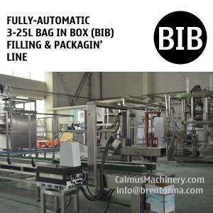 China Fully-automatic 3-25L Bag in Box Water Wine Rum Alcohol Beverage Oil BIB Filling Machine and Packaging Line on sale