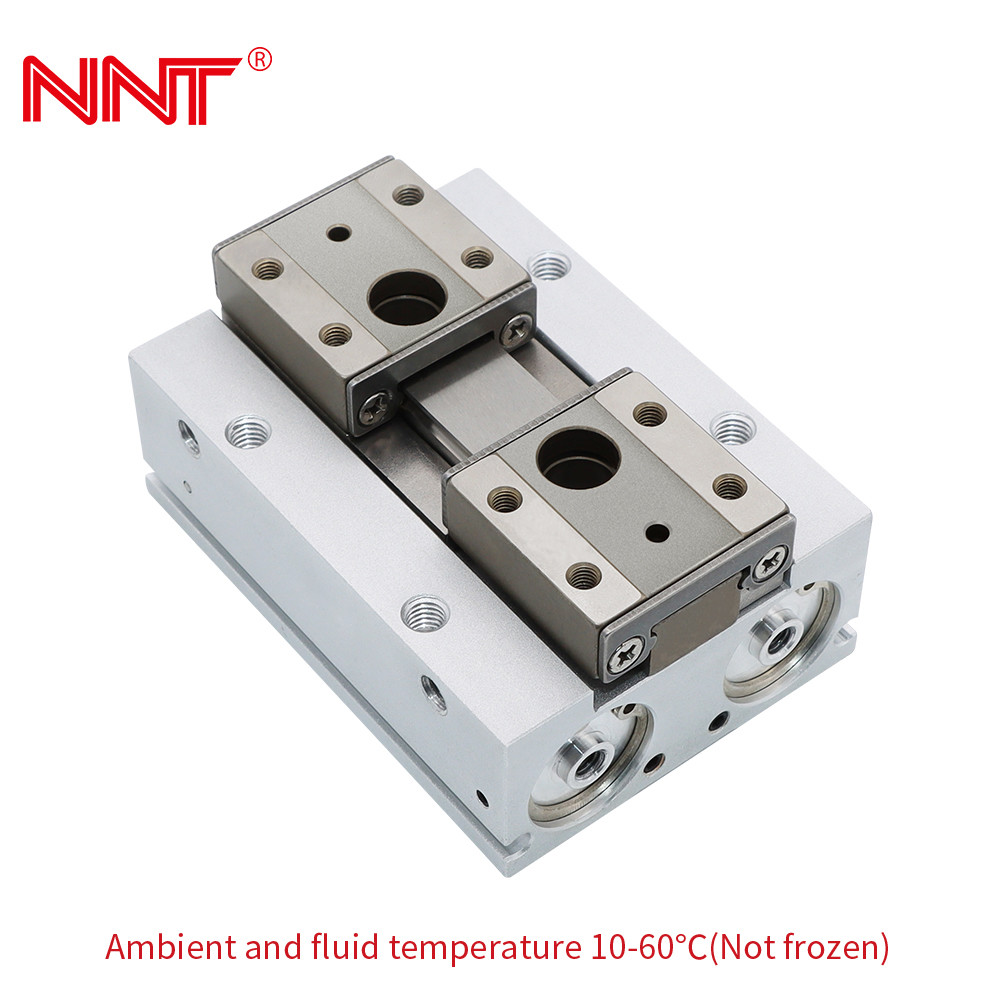 China Double piston Small Pneumatic Gripper , CE Double Acting Pneumatic Cylinder on sale