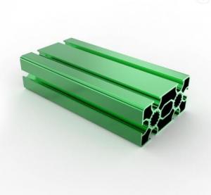 China Slotted Aluminum Extrusion Profiles With Electrophoresis Surface on sale