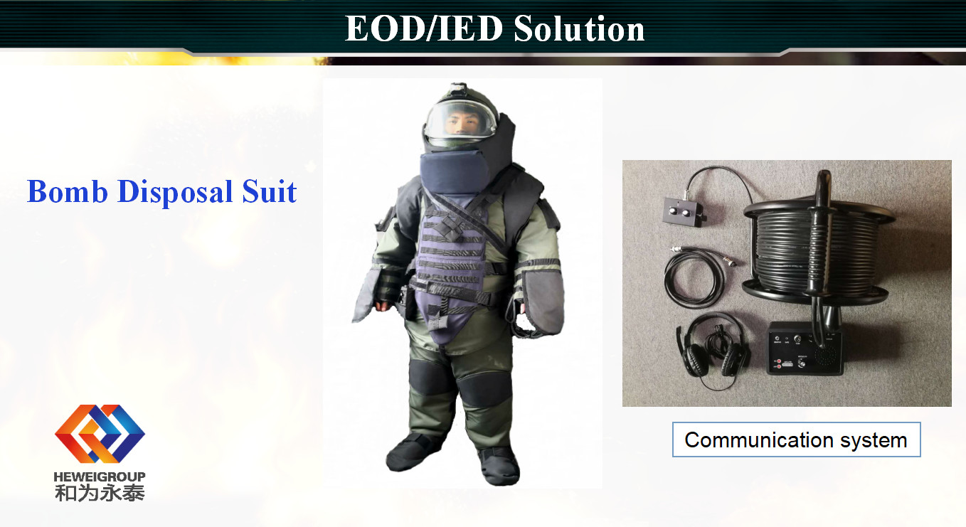 Best Disposal Comfortable Flexible Eod Bomb Suit With Cooling Suit wholesale