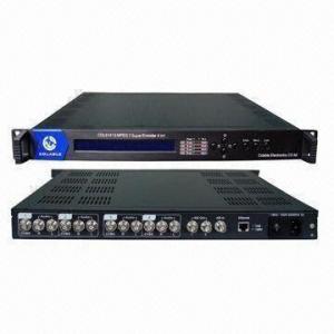 Best 4CH MPEG2 IP Encoder with Low Bit Rate, ASI and IP Output wholesale