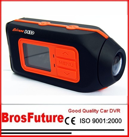 Best 1.5 Inch TFT LCD 1080P Waterproof Car Black Box 85 degree Angle for Sports Helmet Camera wholesale