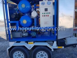 China High Vacuum Transformer Oil Filtration Machine mounted on trailer,Mobile Transformer Oil Treatment Plant manufacturer on sale
