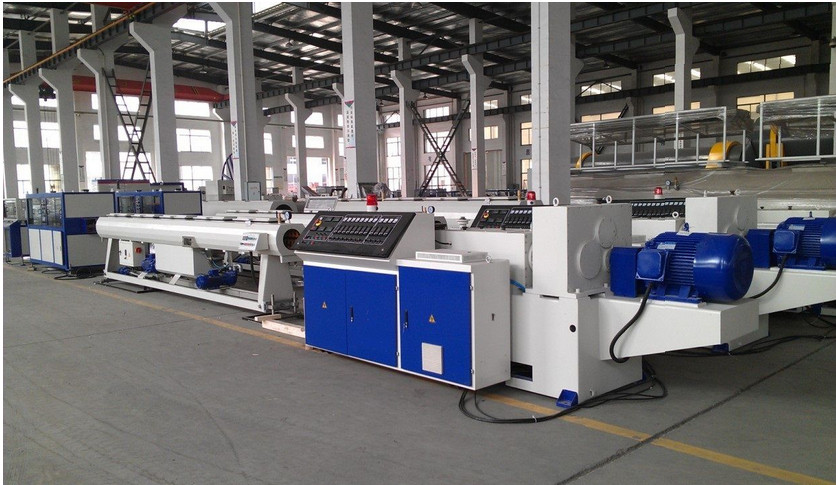 China SJSZ Series PVC Pipe Extrusion Line / Double Screw Plastic Pipe Production Line on sale
