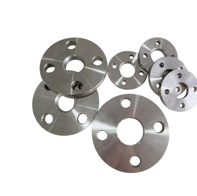 A105 carbon Steel Plate Flanges Ring Rolling Forging PN100