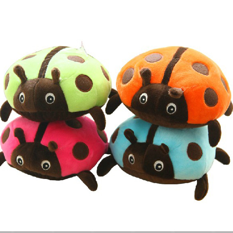 Best Good Quality Custom Design Plush Stuffed Soft Cartoon Ladybirds wholesale