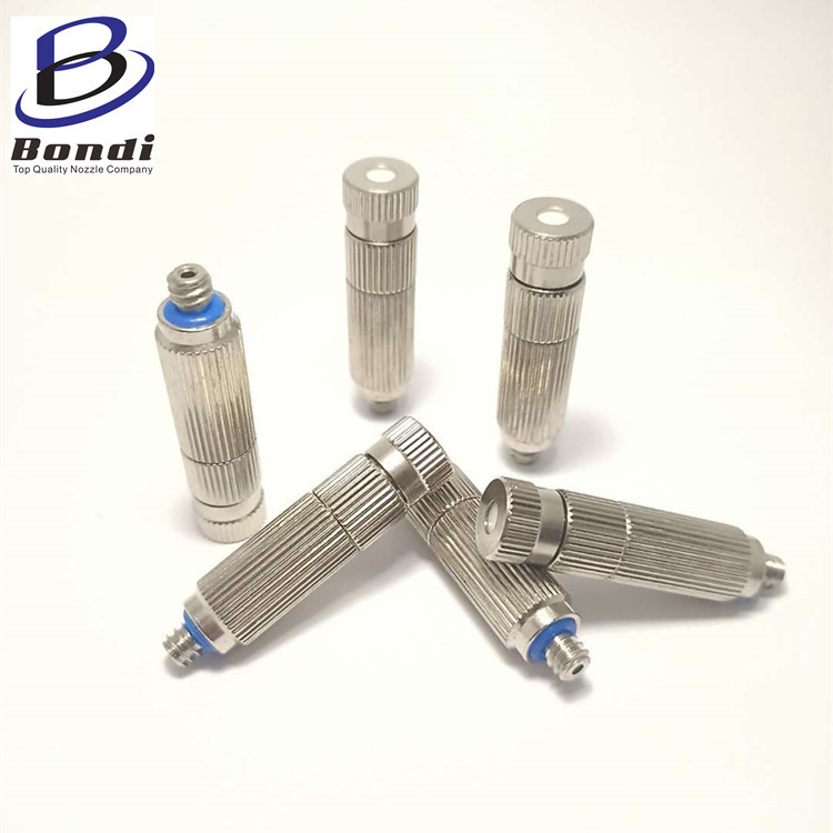 China Cleanable  Fine Fog Water High Pressure Misting Nozzle For Cooling And Humidification on sale