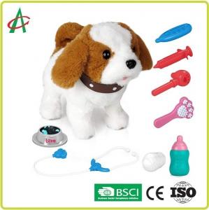 Best 9.8'' Interactive Stuffed Puppy Walking barking singing wholesale