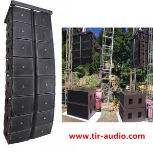China stadium sound /line arrays 12 /passive speaker /church sound/plywood box with neodymium driver  for 2500 people on sale