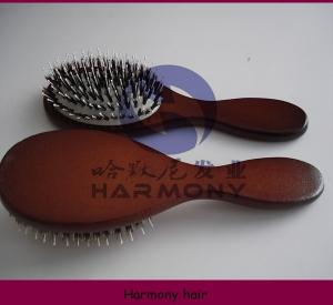 China Harmony stock quality boar bristle hair brush on sale