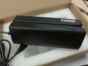 China 3 Track USB Magnetic & Credit Card Reader Stripe Swipe Strip Scanner for USB PC on sale