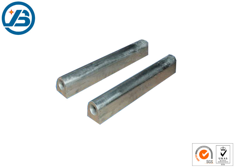 China Extruded Magnesium Alloy Anodes D Type For Water Heater Boiler And Tank on sale