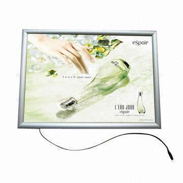 China Ultra slim LED light box, customized brights, voltages, colors and sizes are accepted on sale