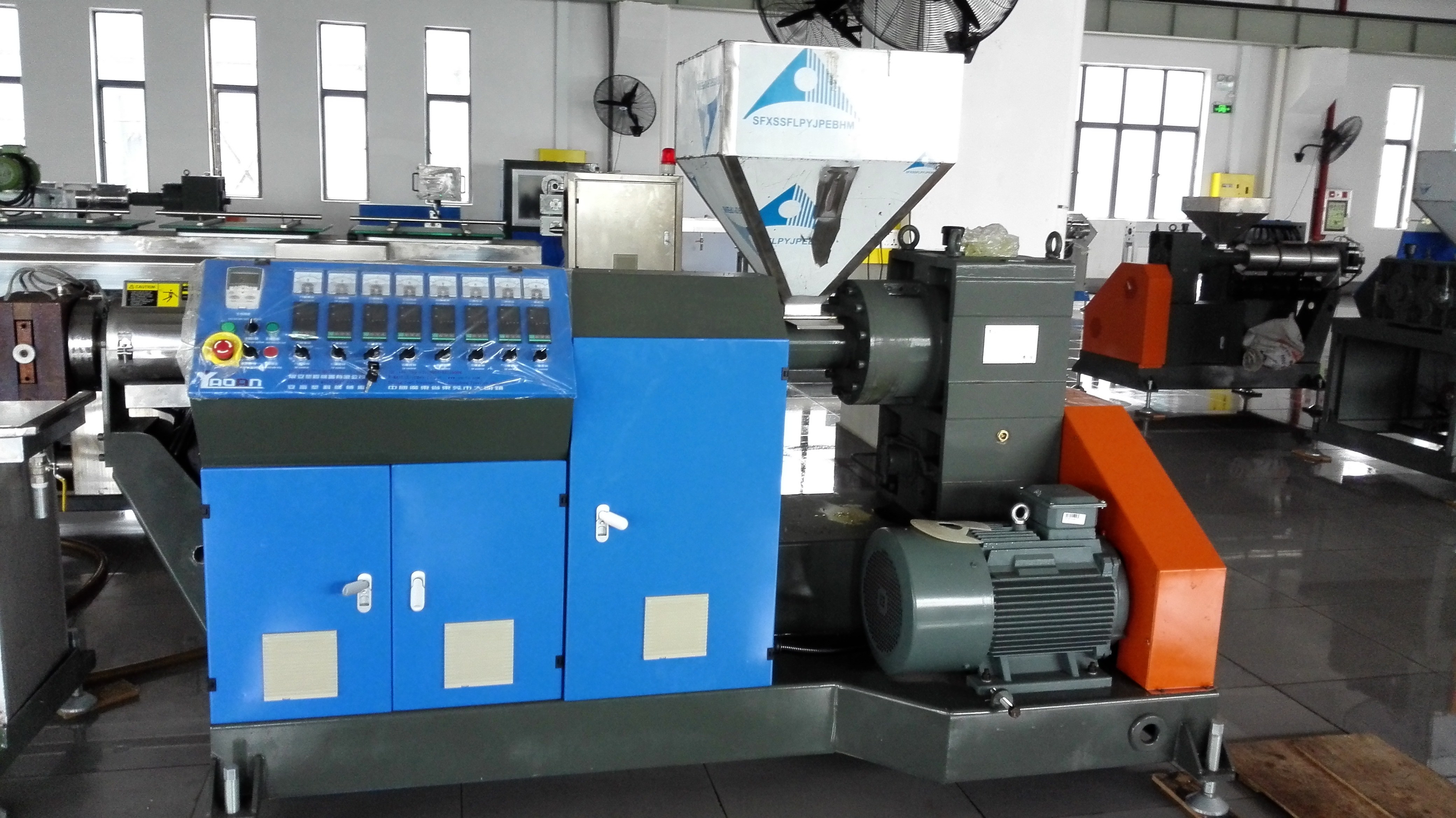 China High Speed Pp Strapping Band Making Machine / Pet Strap Manufacturing Machine on sale
