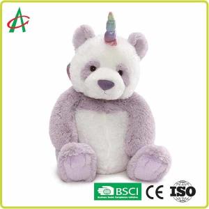Best 9&quot; Cuddly Panda Unicorn Stuffed Animal with wings EN71 Standard wholesale