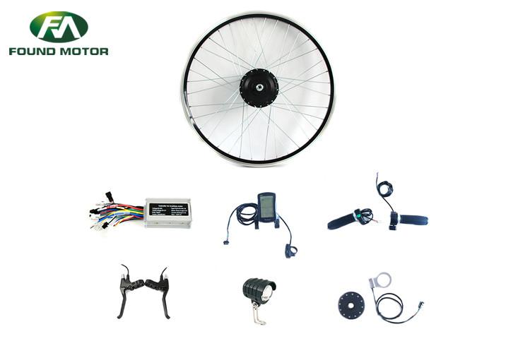Best Electric bike conversion kit with 48V 350W BLDC geared motor for e-bike and electric bicycle wholesale
