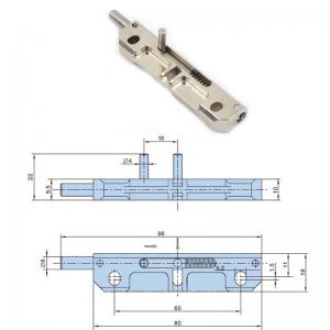 Best Right And Left Symmetrical Spring Latch Lock Zinc Alloy Cabinet wholesale