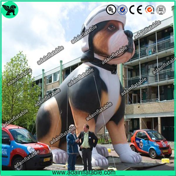 High Quality Custom Made Advertising Inflatables , Lovely Puppy Inflatable Dog