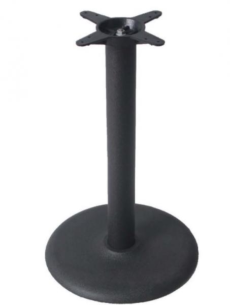 Cheap Cast Iron Bistro Table Base Black Wrinkle Powder Coat for Bar Table Restaurant Table for sale