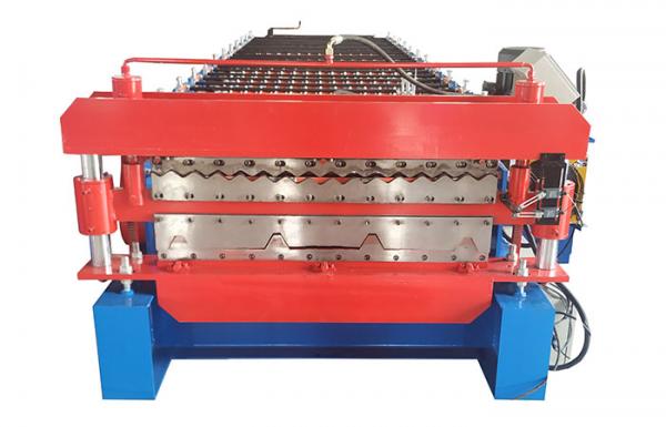 Metal Building Materials Roofing Sheet Making Machine Double Layer