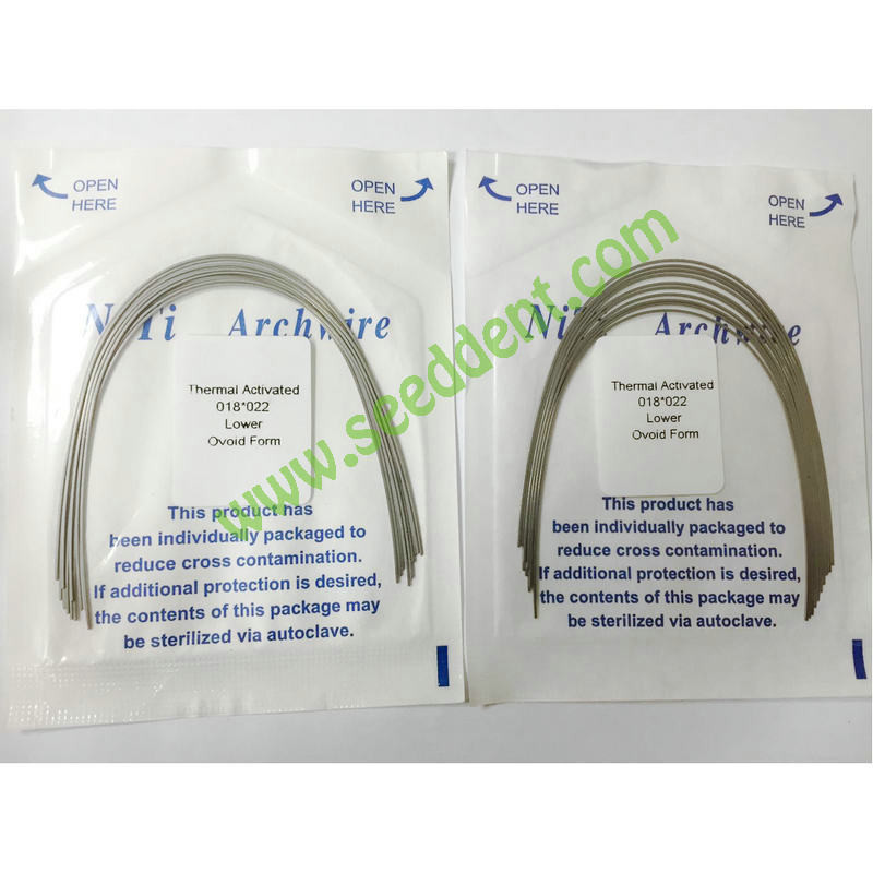Best NITI Thermal Activated Niti Rectangular Wire Ovoid Form SE-O025 wholesale