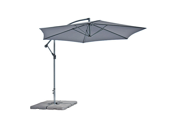 Cheap Outdoor Waterproof Hanging Banana Parasol , Large Cantilever Patio Umbrellas for sale