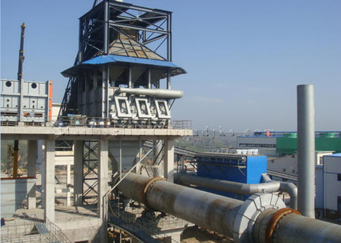 4.8m Cylinder 4% Pitch 1200TPD  Limestone Calcination Plant