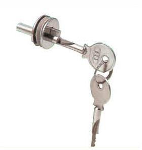 Push Type Glass Door Lock for bus station bulletin board Cylinder Locks