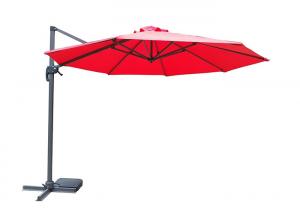 China Round Alu Large Offset Patio Umbrella Waterproof Cantilever Parasol on sale