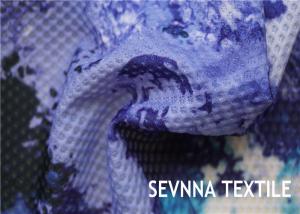 Best Weaving Circular Eco Recycled Swimwear Fabric Mesh Crochet Textured Sarong Pattern wholesale
