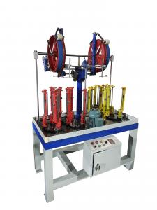 China 4 Head Jacquard Harness Cords Wire Braiding Machine For String Wire Braided Machine on sale