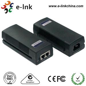 China 48 Volt 2 Port Cisco POE Power Over Ethernet Injector 10 / 100 / 1000Mbps 15.4W on sale