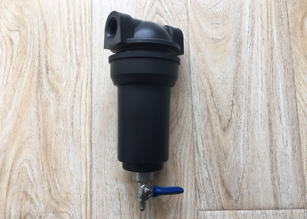 Best Plastic / Brass Household Water Filter Backwash Pipeline Filter With Brass Thread wholesale