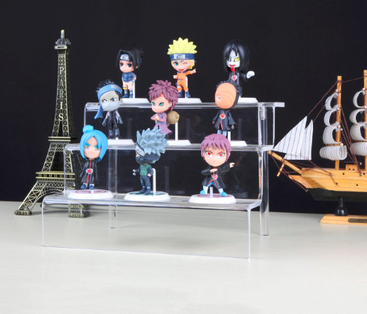China Acrylic Tiered Display Stands For Amiibo Funko Pop Figure on sale