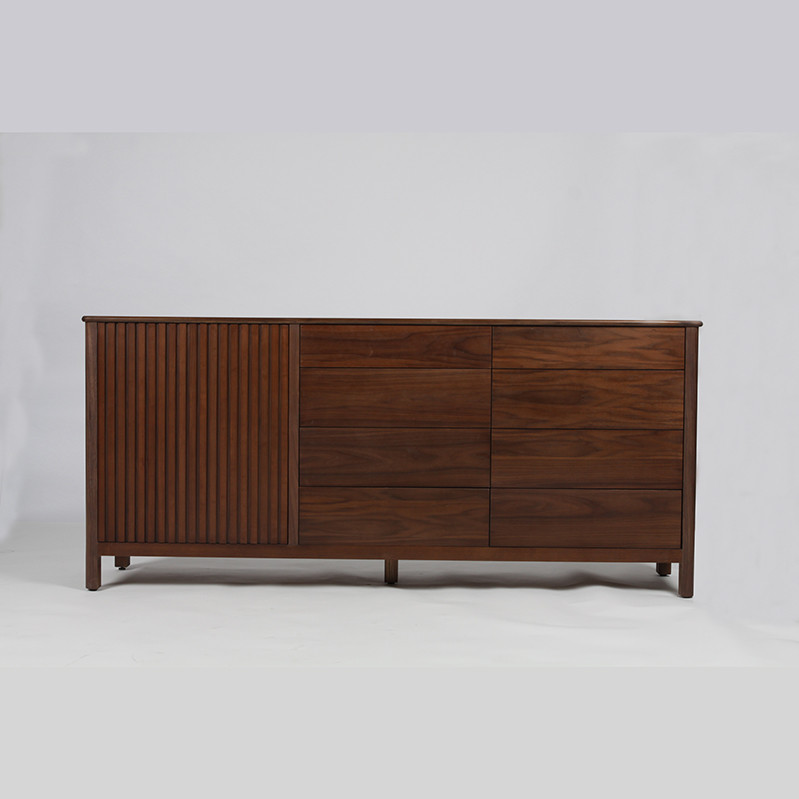 Best Rutic Design Wooden Modern TV Stand For Living Room wholesale