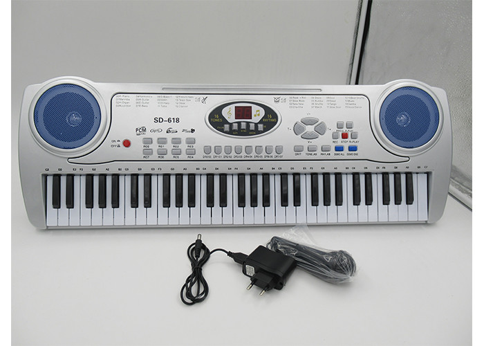 China 61 Keys Electric Keyboard Piano AC Power Children's Play Toys Musical Instrument 25  on sale