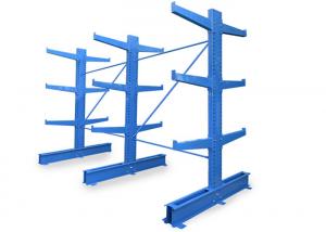 China 500KG Warehouse Storage Shelves With Adjustable Layer Heavy Duty Cantilever Racks on sale