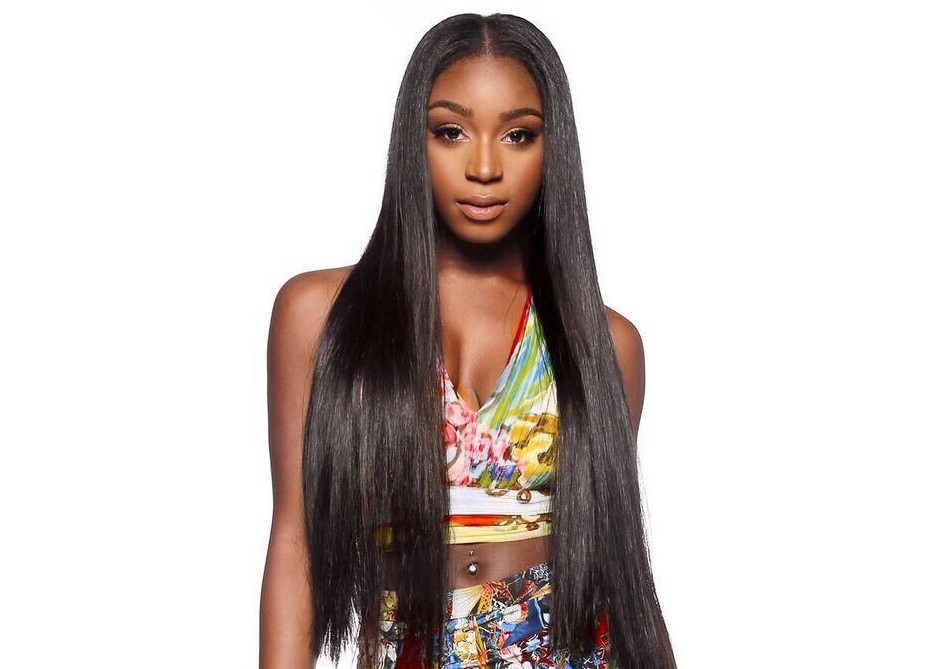 Cheap Natural Straight Real Hair Colored Hair Wigs , Full Lace Front Wigs For Black Women for sale