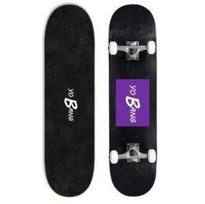 9 Layers Chinese Maple Pre Built Skateboards For Kids Youth Girls