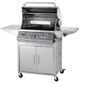 Professional Stainless Steel Outdoor Gas Barbecue Grills CE Certification