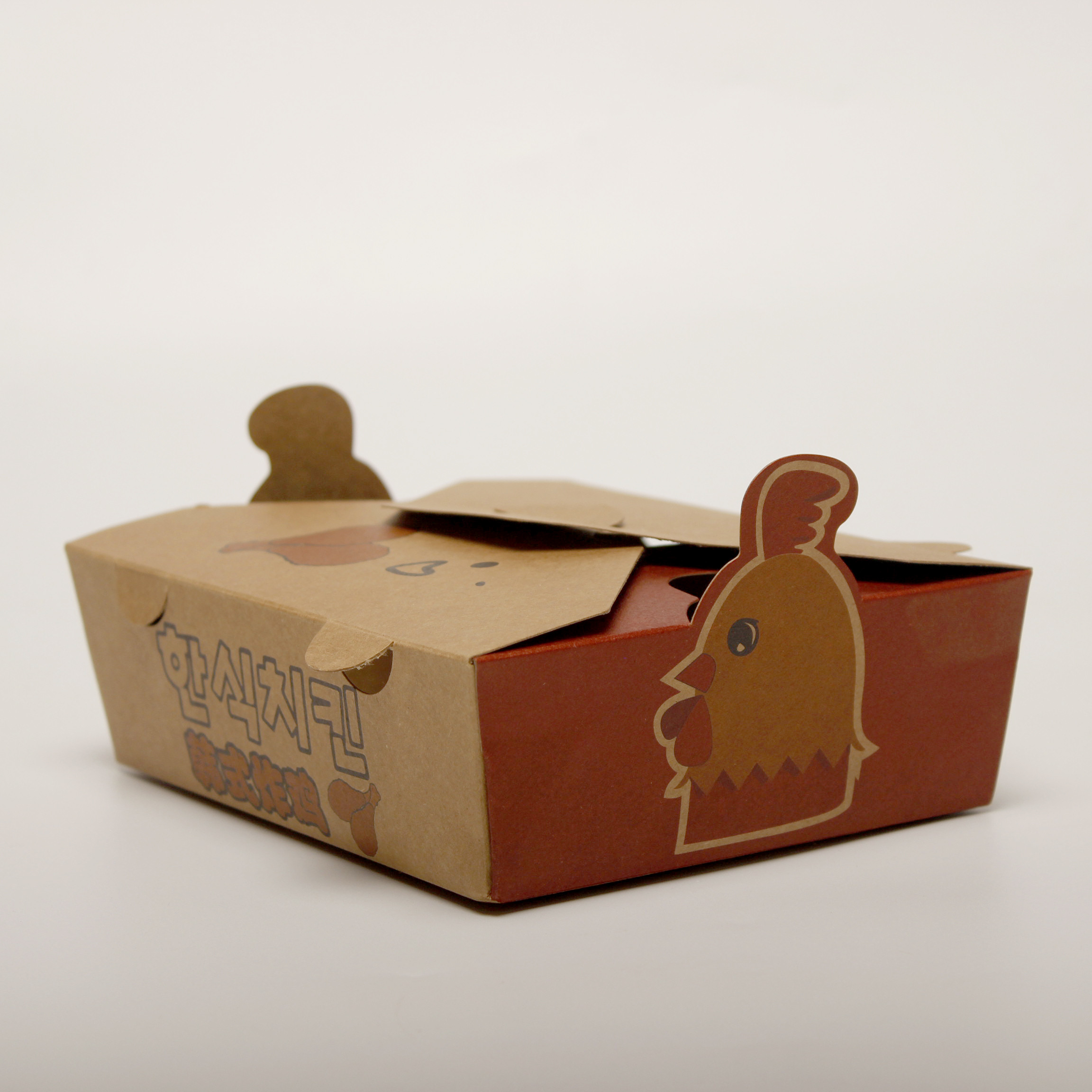 China Recyclable Custom Printed Food Containers , Embossing Kraft Paper Food Box on sale