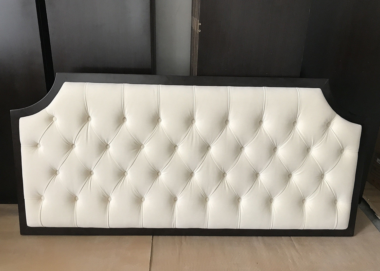 Best Antique White Hotel Furniture Headboard , Full Size Bed Headboard wholesale